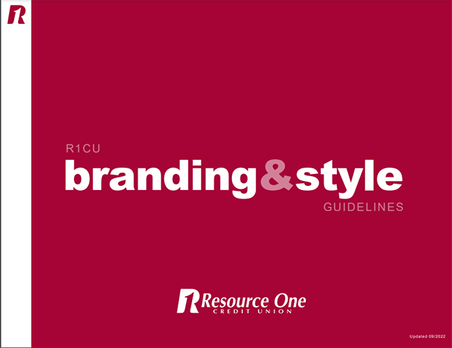 R1CU Brand & Style Guide